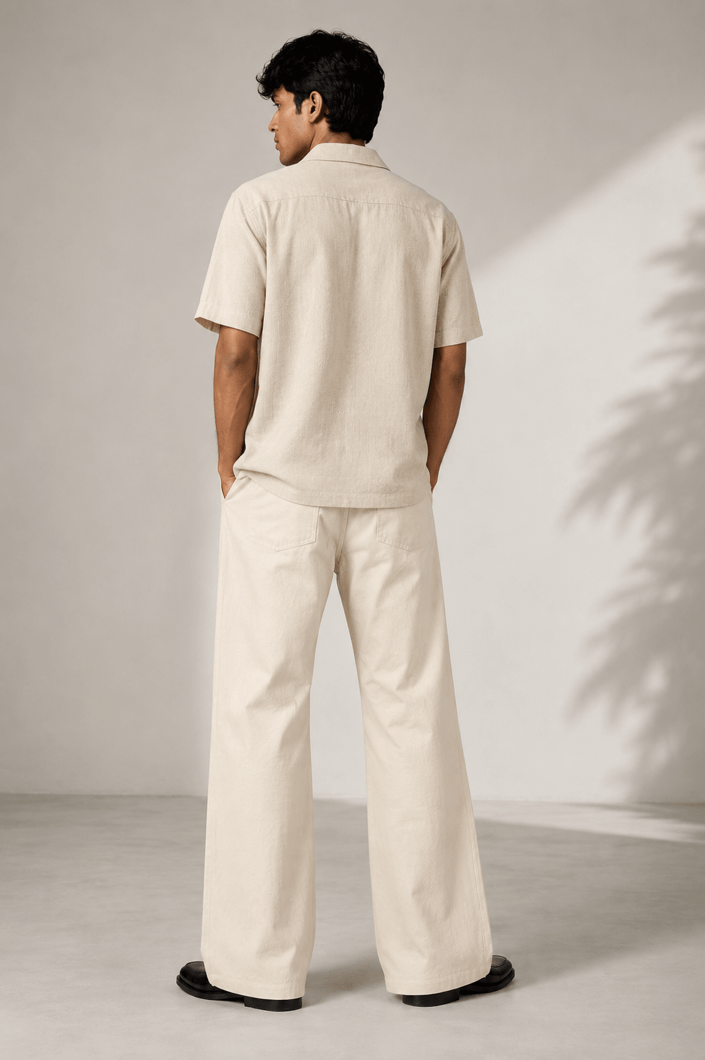 PREMIUM REMI COTTON FLARED TROUSERS- UNISEX - DEER & DOE