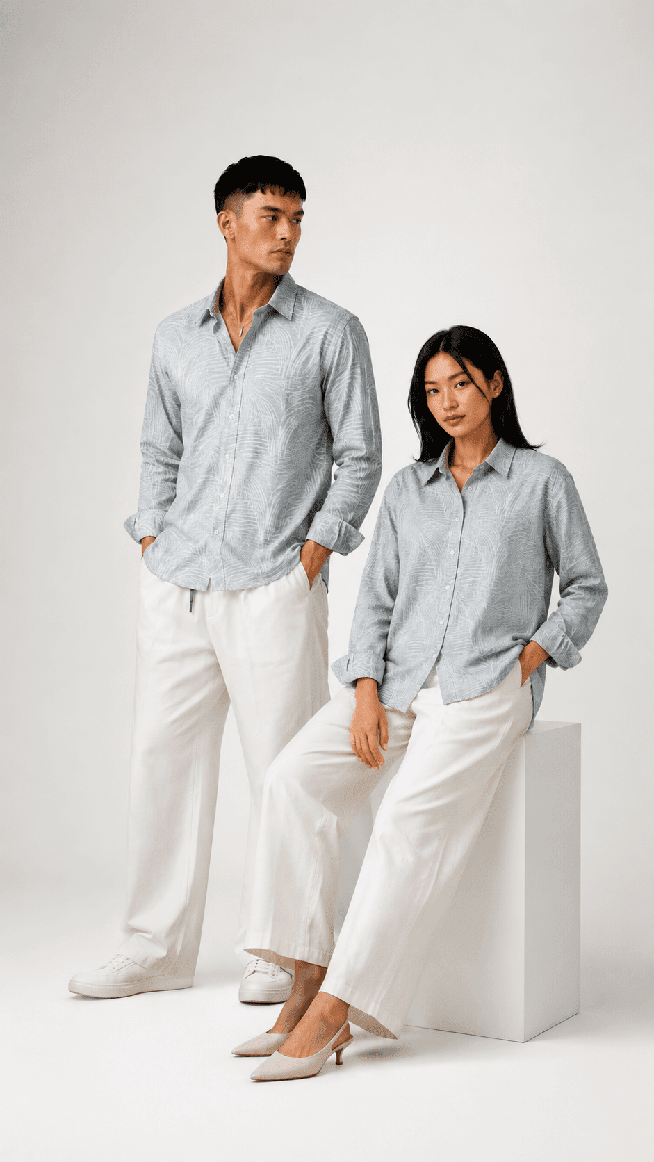 HORIZN-MARTIN SILVER SHIRT - DEER & DOE