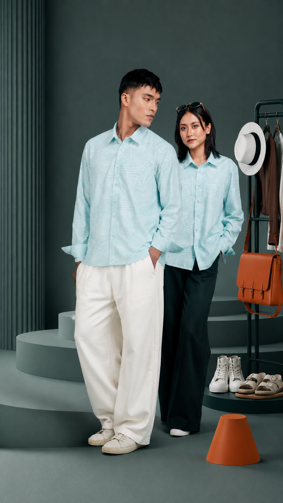HORIZN-MARTIN SKY BLUE SHIRT