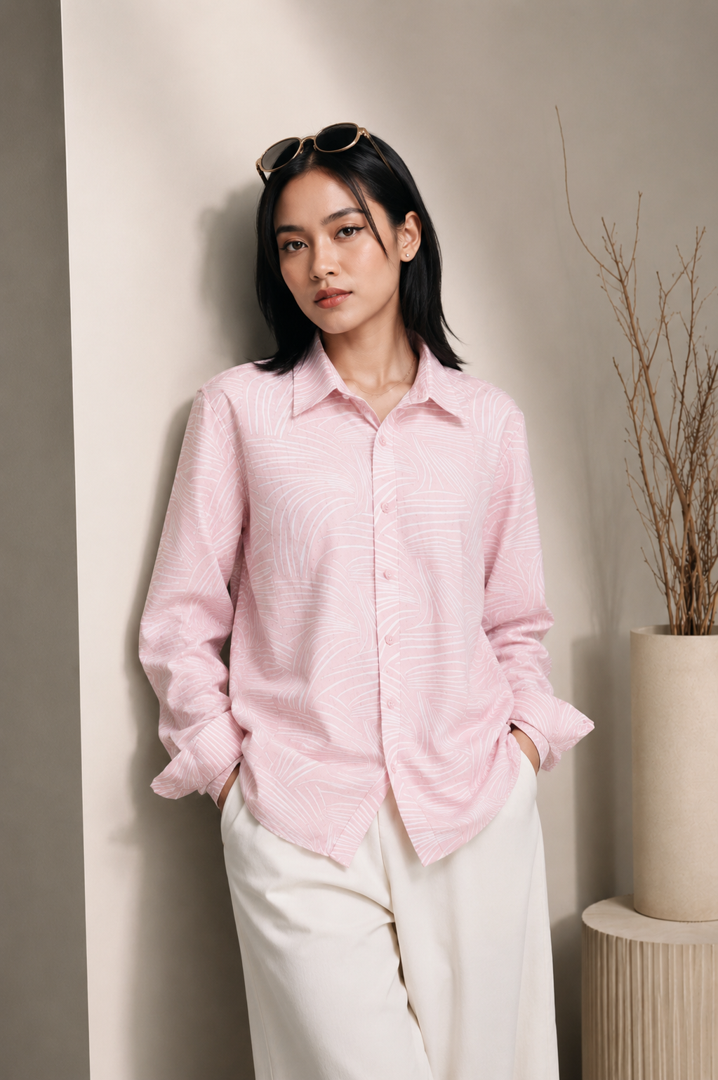 HORIZN-MARTIN PINK SHIRT