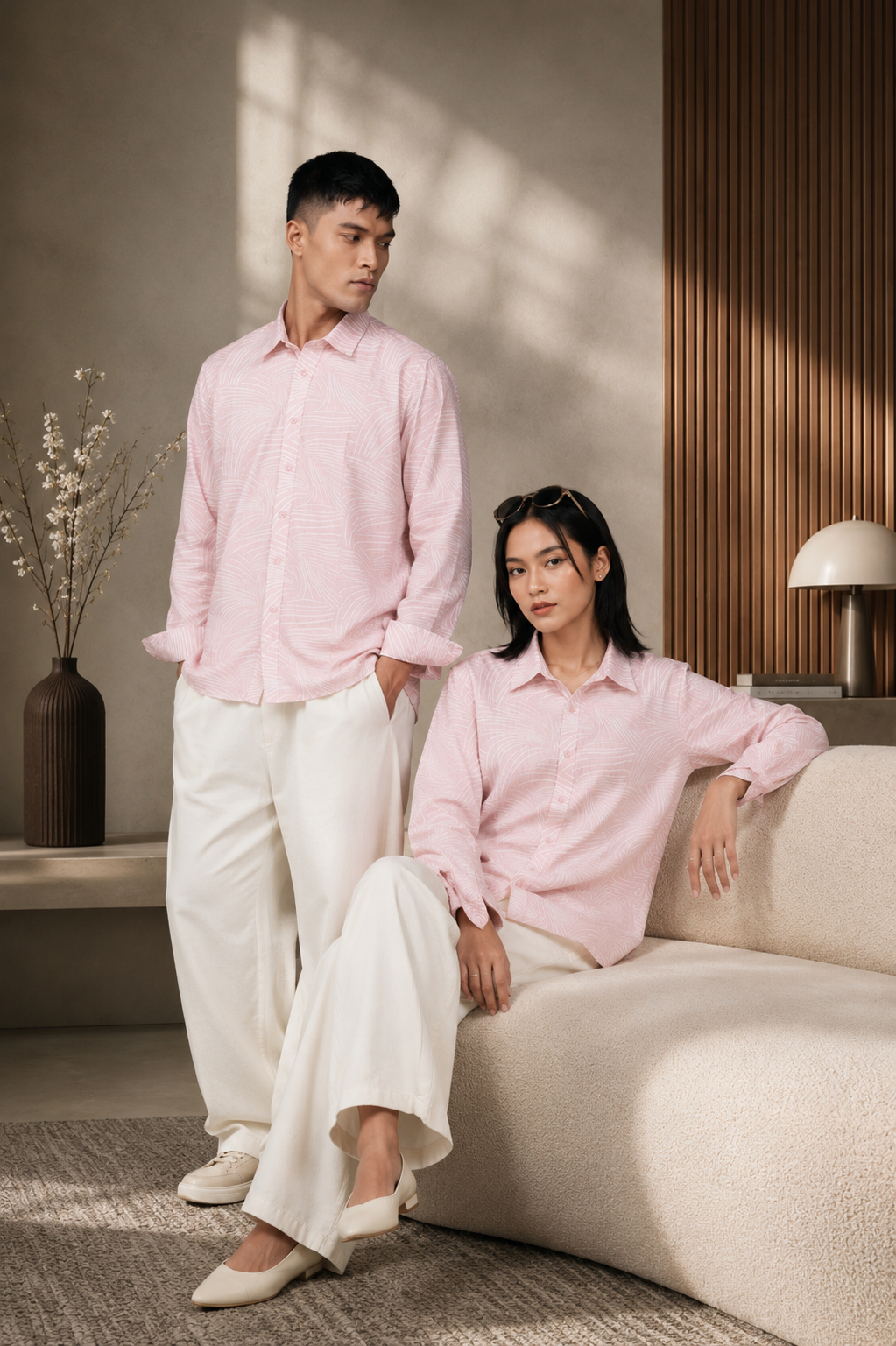 HORIZN-MARTIN PINK SHIRT