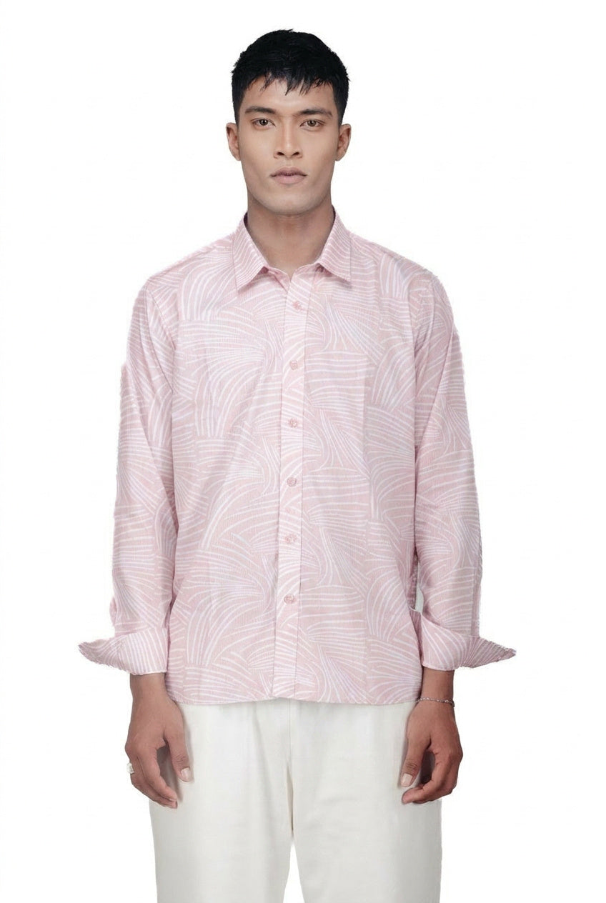 HORIZN-MARTIN PINK SHIRT