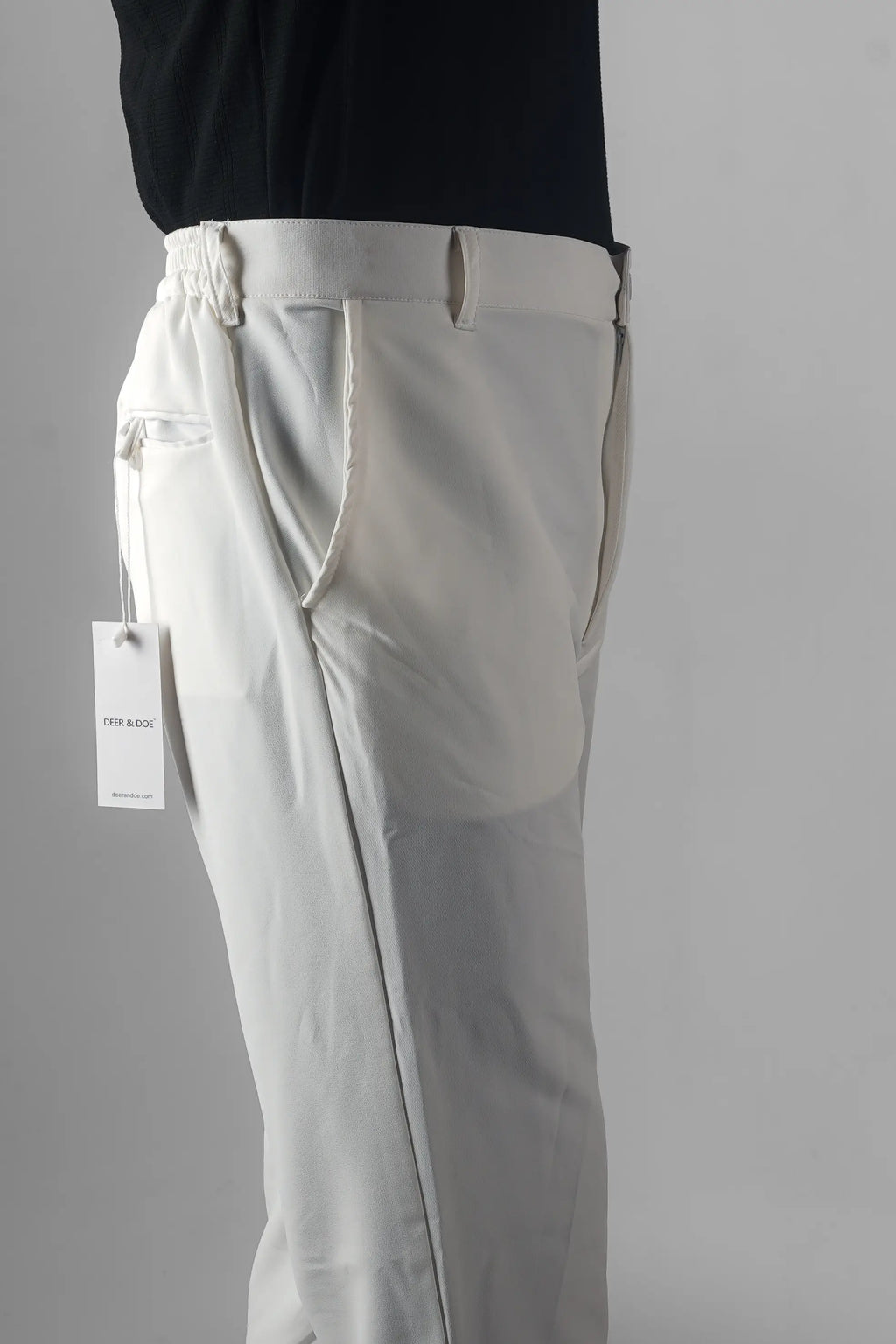 UNISEX CORTEZ TAILORED FLARED PANTS- OFF WHITE (WINTER EDITION)