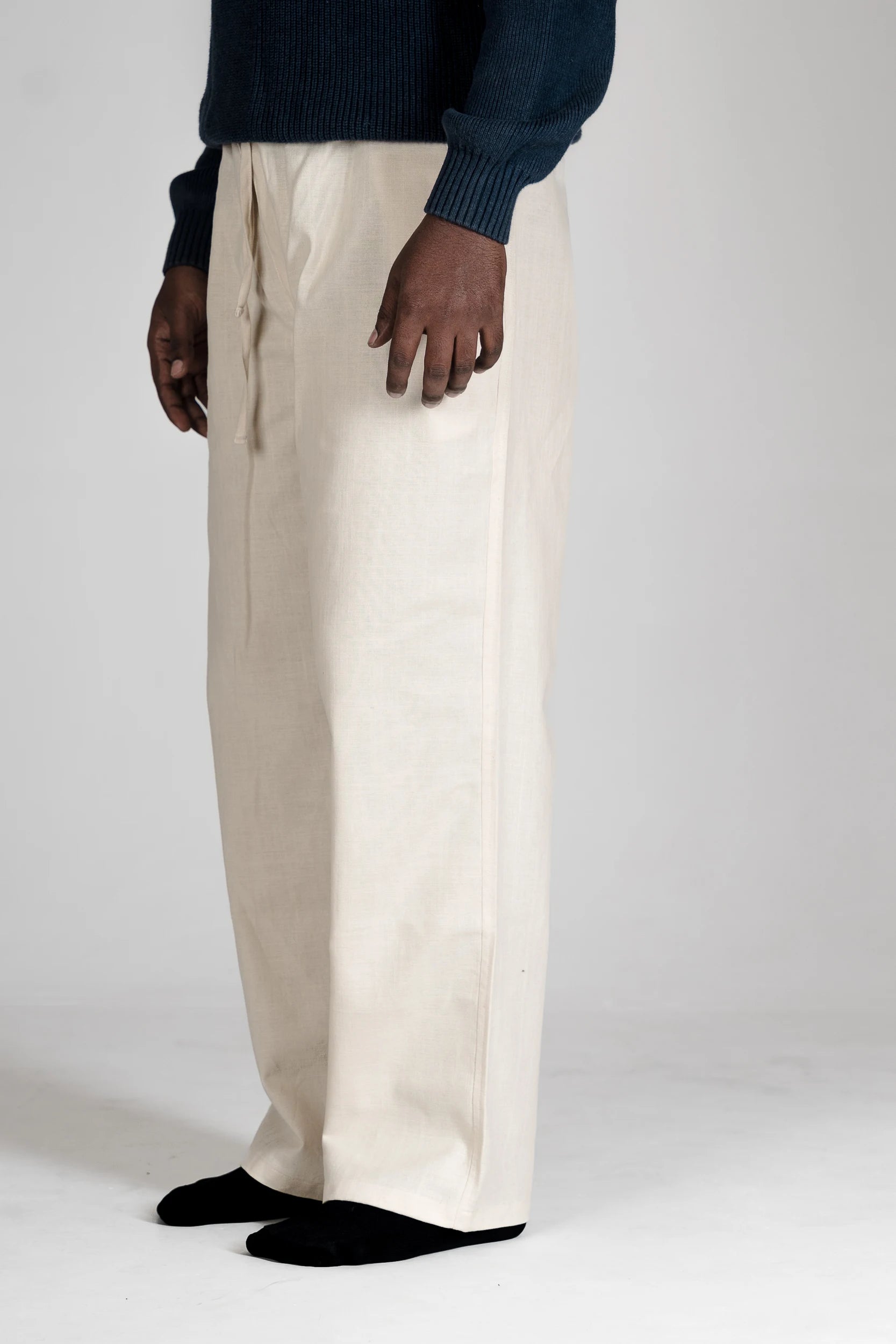 PREMIUM REMI COTTON BAGGY TROUSERS - UNISEX - DEER & DOE