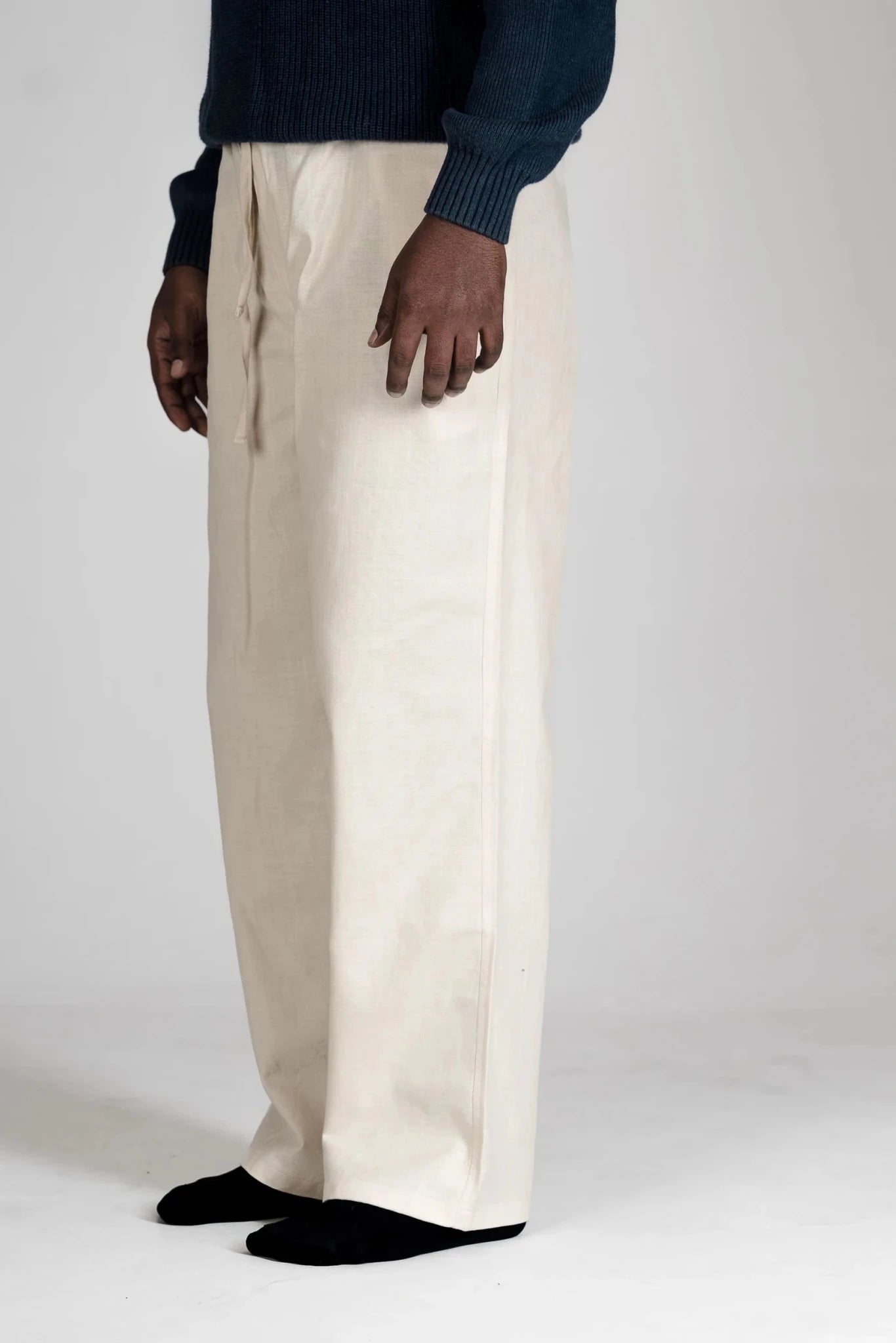 PREMIUM REMI COTTON BAGGY TROUSERS- UNISEX - DEER & DOE