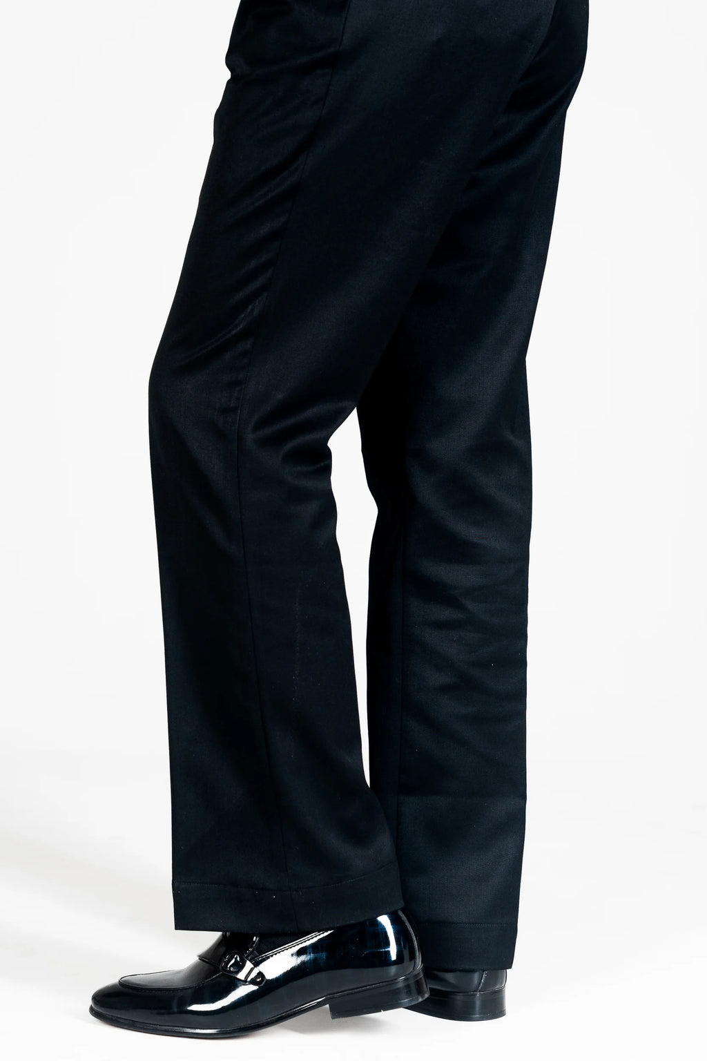 FORMAL PANTS - SIDE ADJUSTER - BOOTCUT - BLACK - DEER & DOE