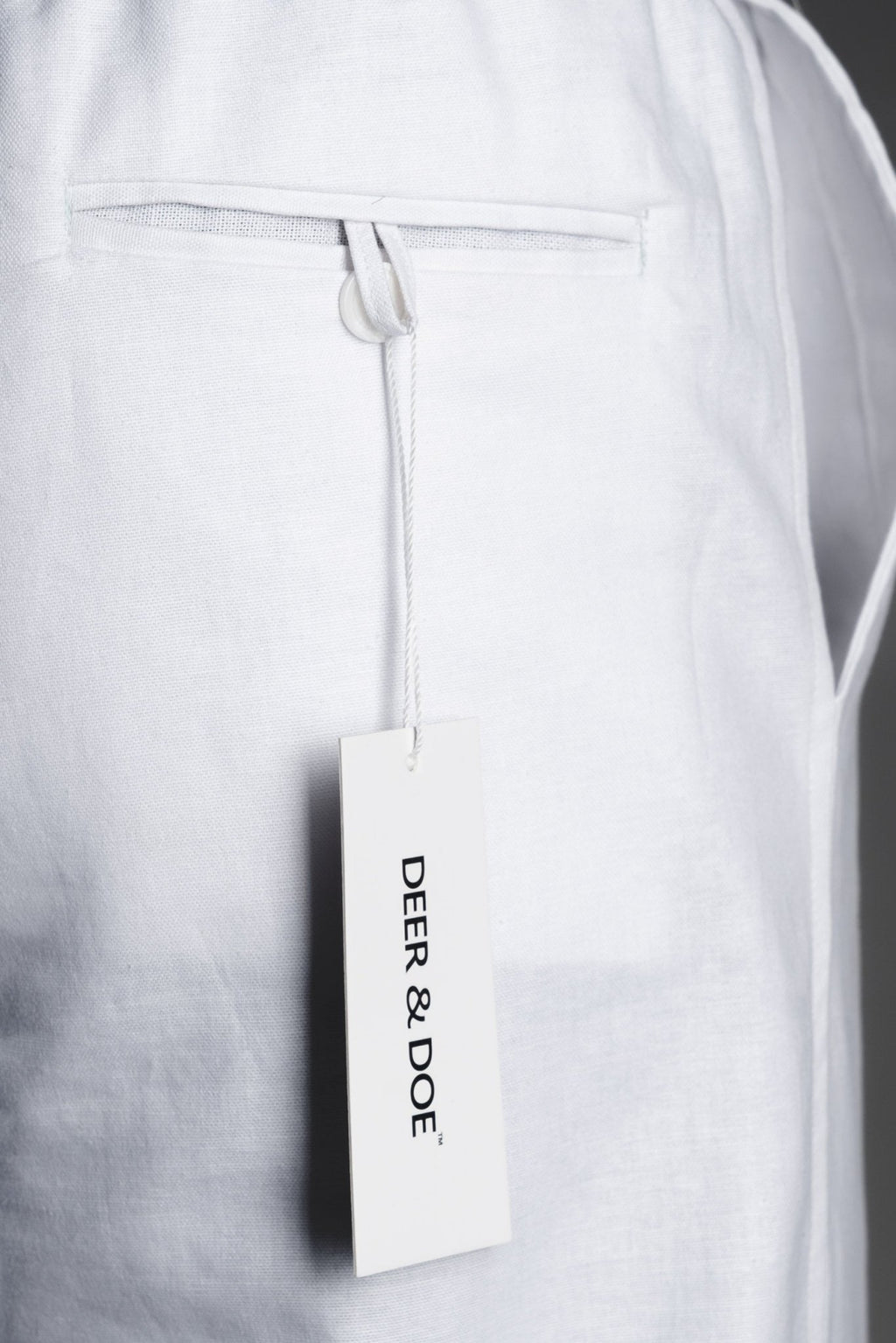 PREMIUM COTTON SLUB BAGGY TROUSERS - UNISEX - DEER & DOE