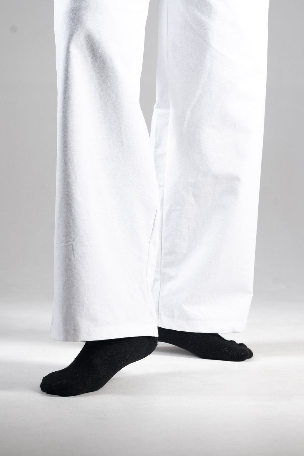 PREMIUM COTTON SLUB BAGGY TROUSERS - UNISEX - DEER & DOE