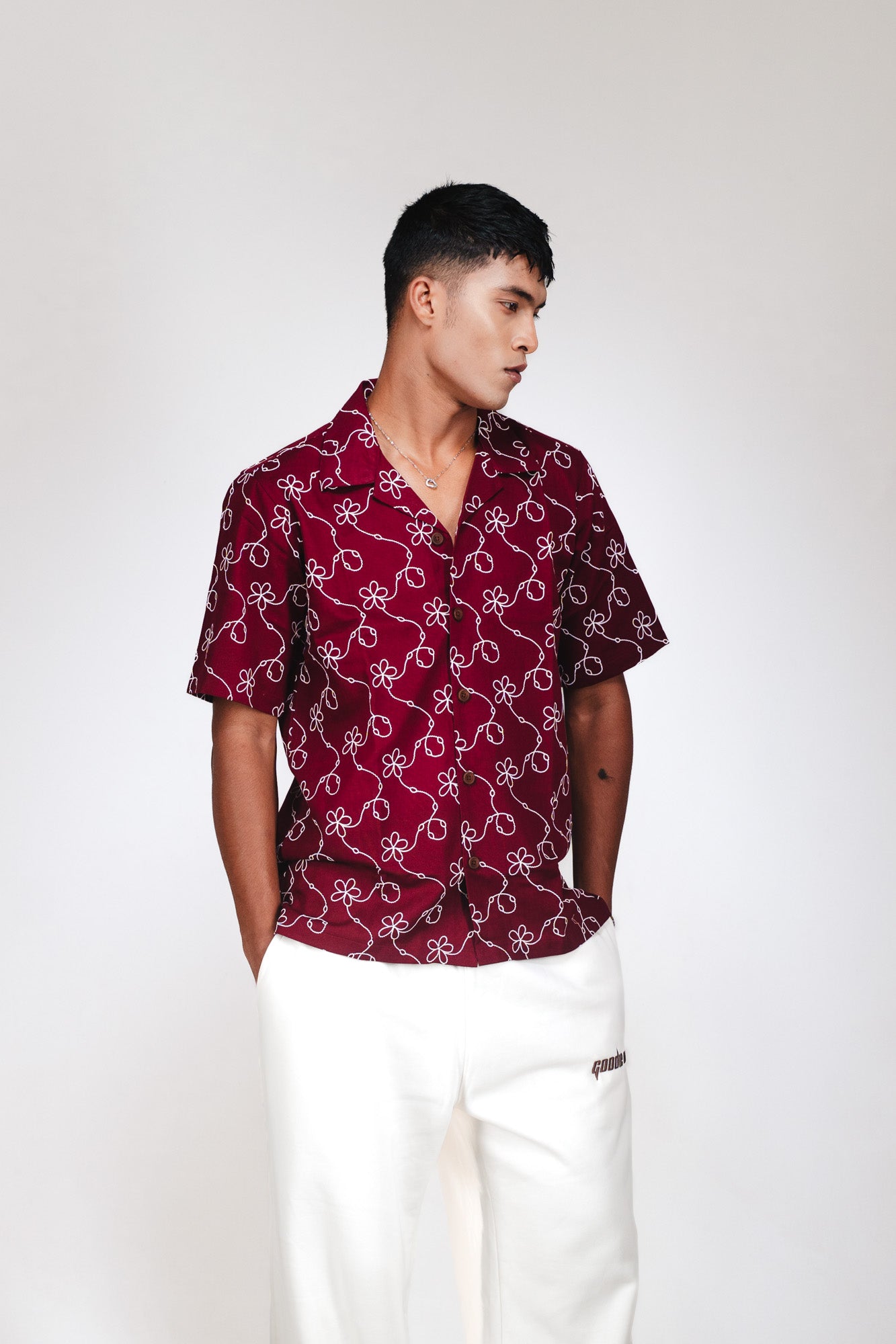 HAVANA DRIFT– JAFRAN MAROON SHIRT