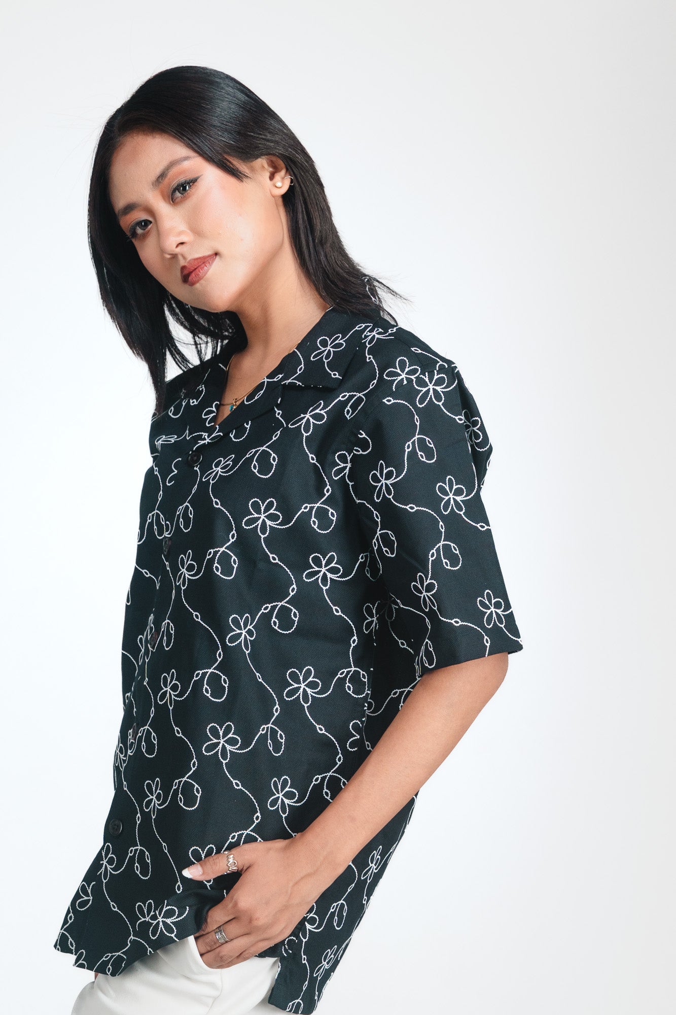 HAVANA DRIFT– JAFRAN BLACK SHIRT