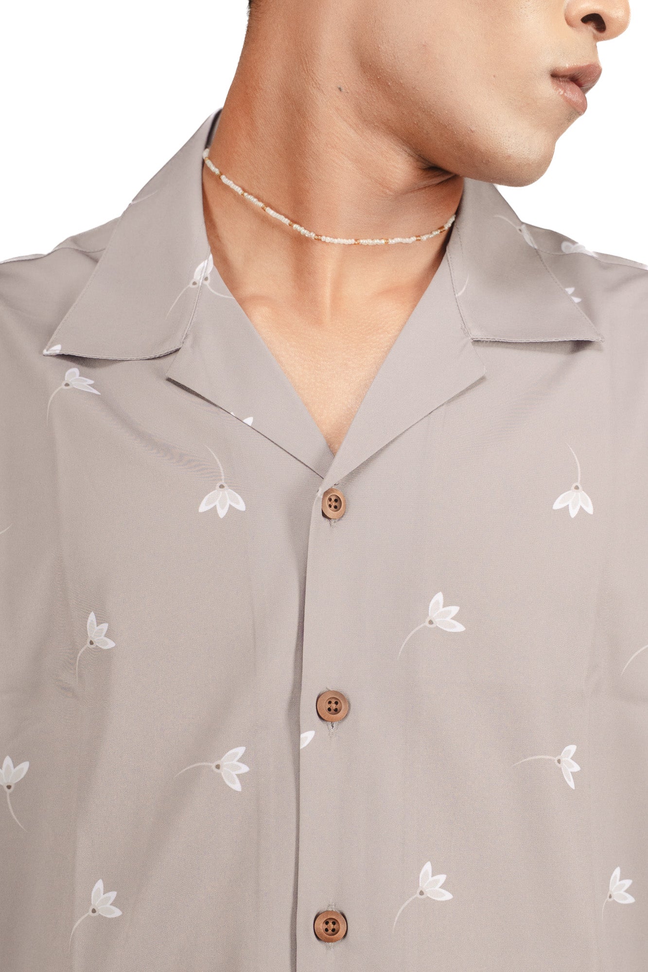 CASA HAVANA– FLORAL SOIL SHIRT