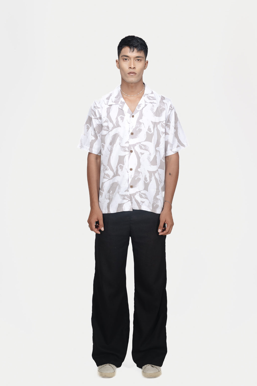 OBSIDIAN DRIFT– FOG SOIL SHIRT