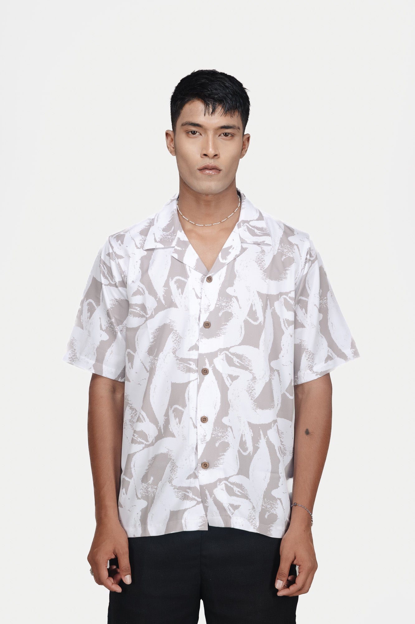 OBSIDIAN DRIFT– FOG SOIL SHIRT