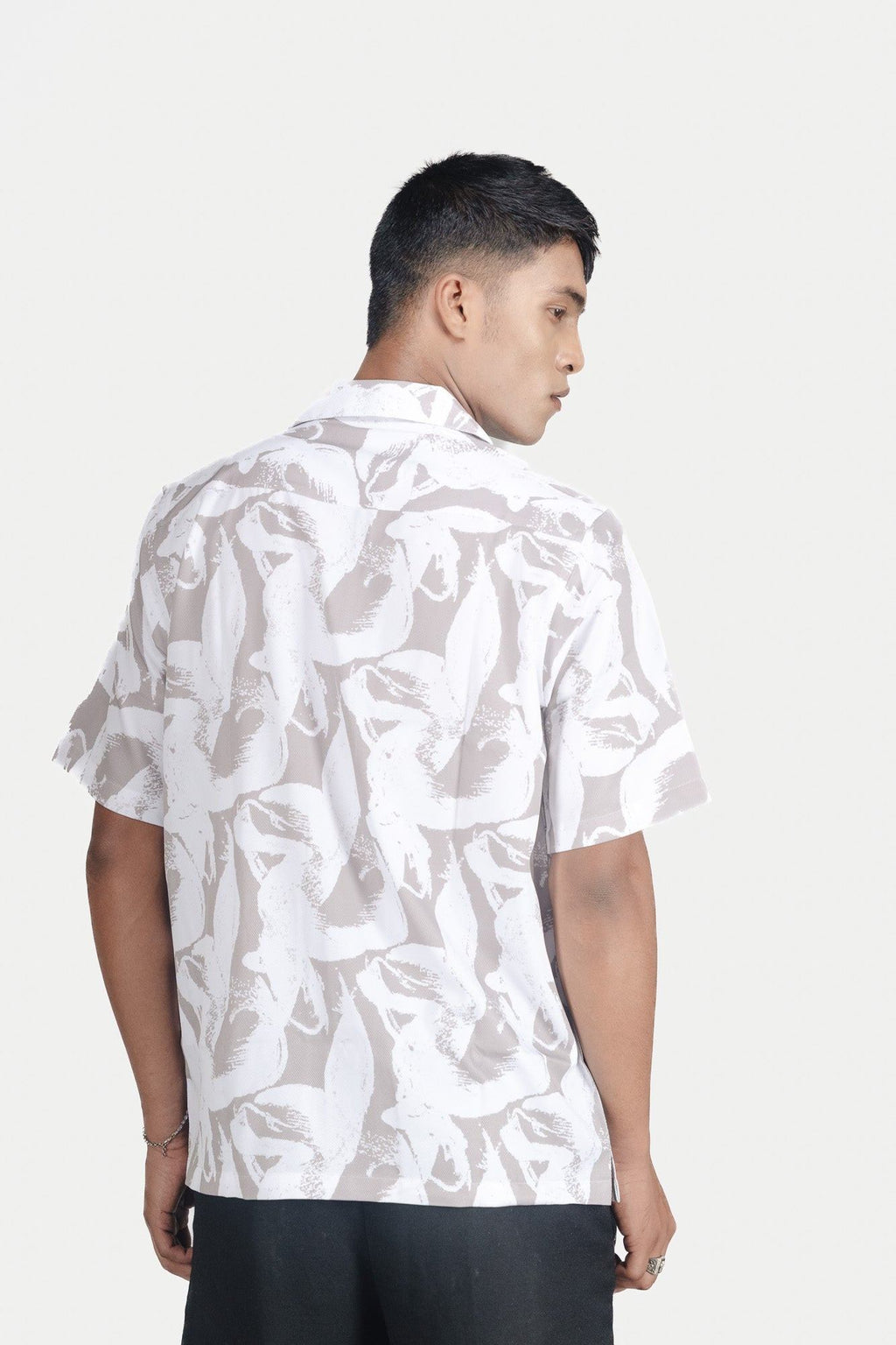 OBSIDIAN DRIFT– FOG SOIL SHIRT - DEER & DOE
