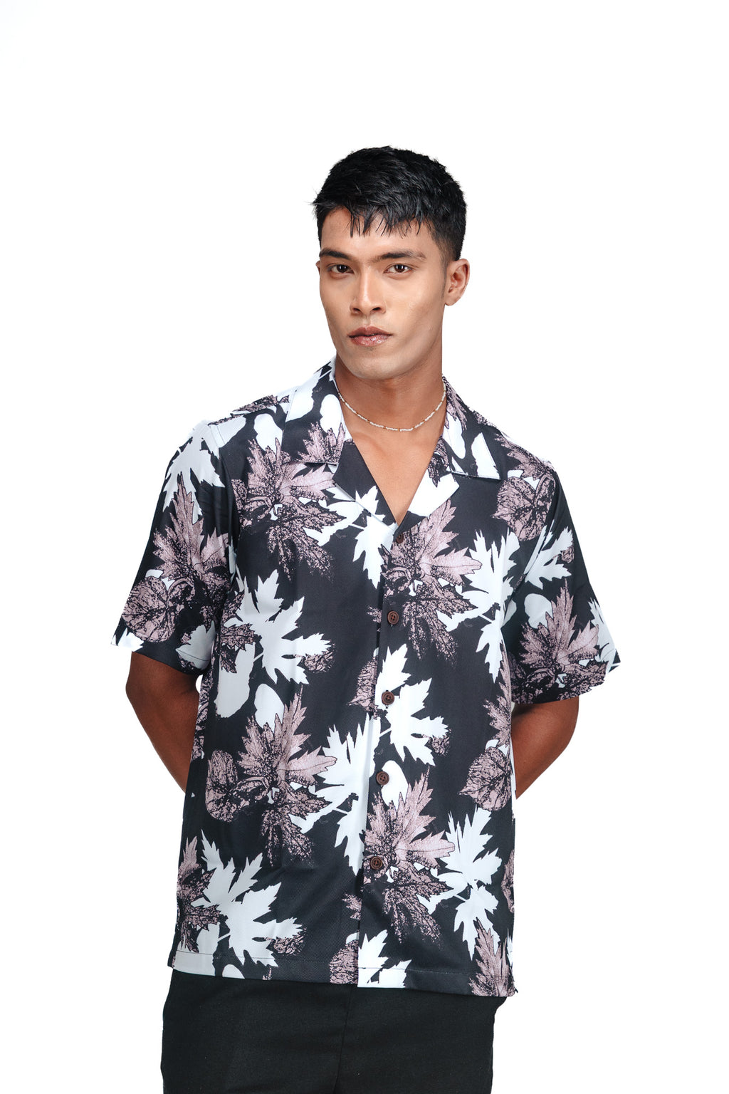 BALI COAST– MAPLE BLACK SHIRT
