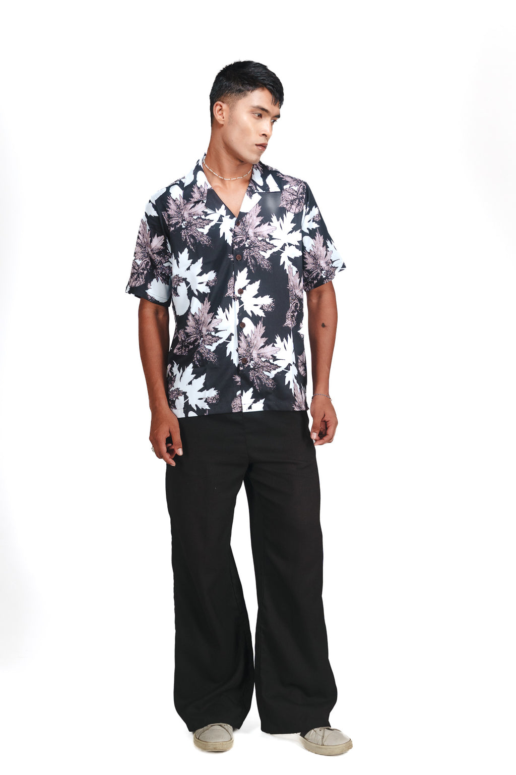 BALI COAST– MAPLE BLACK SHIRT