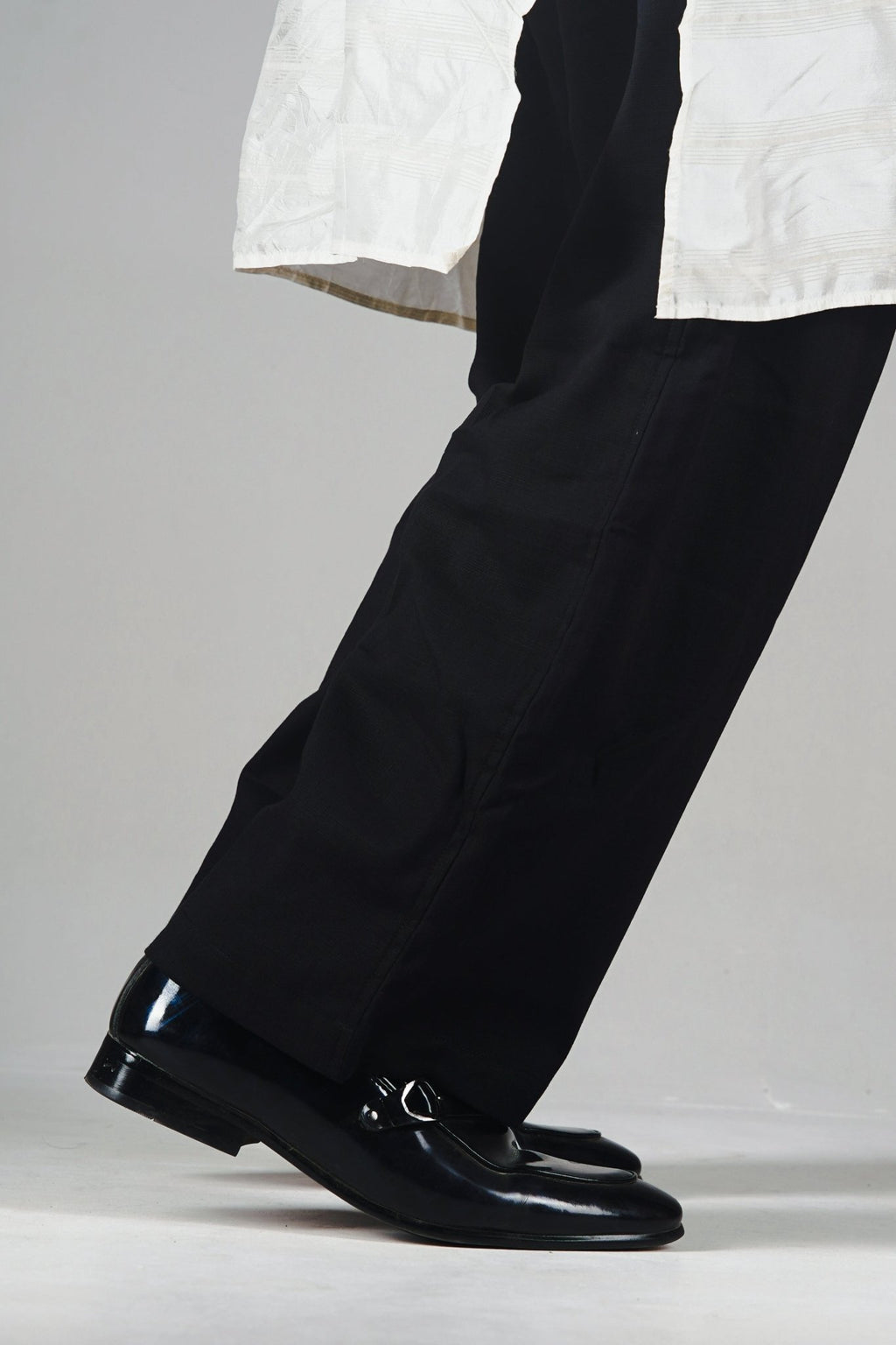 Premium Cotton Loose Fit Pyjamas Black - EID Edition - DEER & DOE