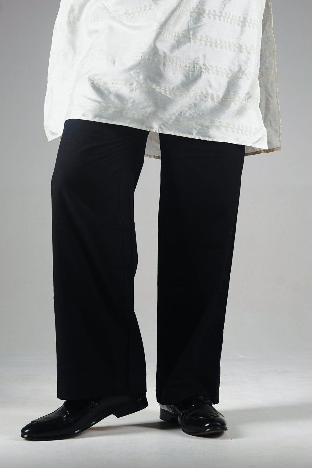 Premium Cotton Loose Fit Pyjamas Black- EID Edition - DEER & DOE