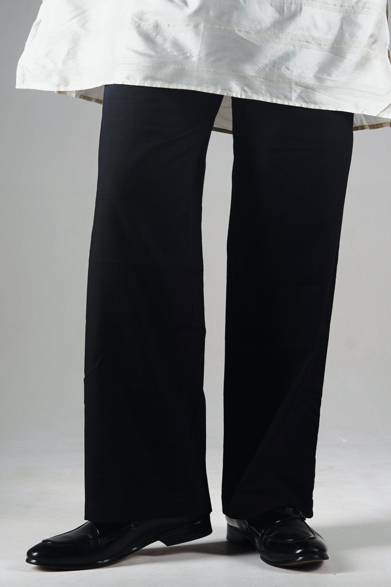 Premium Cotton Loose Fit Pyjamas Black - EID Edition - DEER & DOE