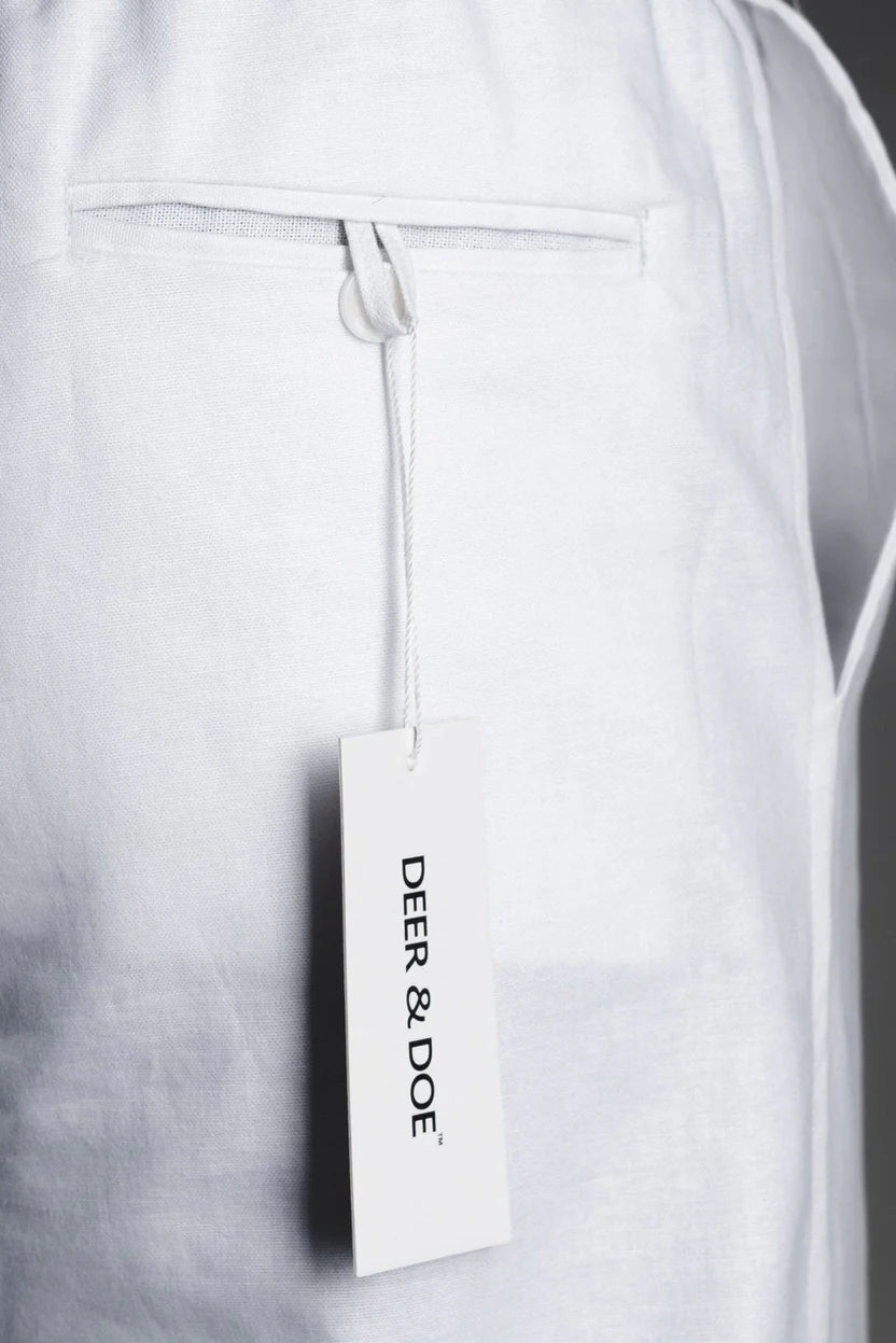 PREMIUM COTTON SLUB BAGGY TROUSERS- UNISEX - DEER & DOE