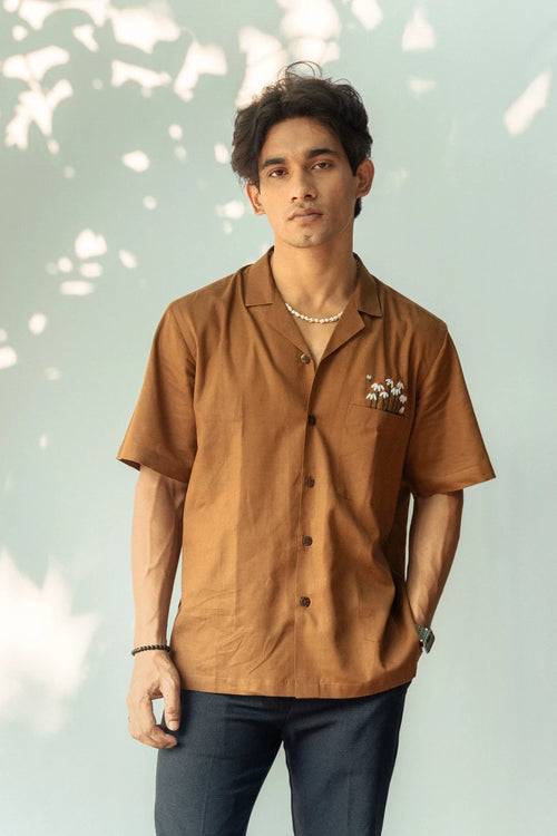 Hand Stitch Embroidery Shirt