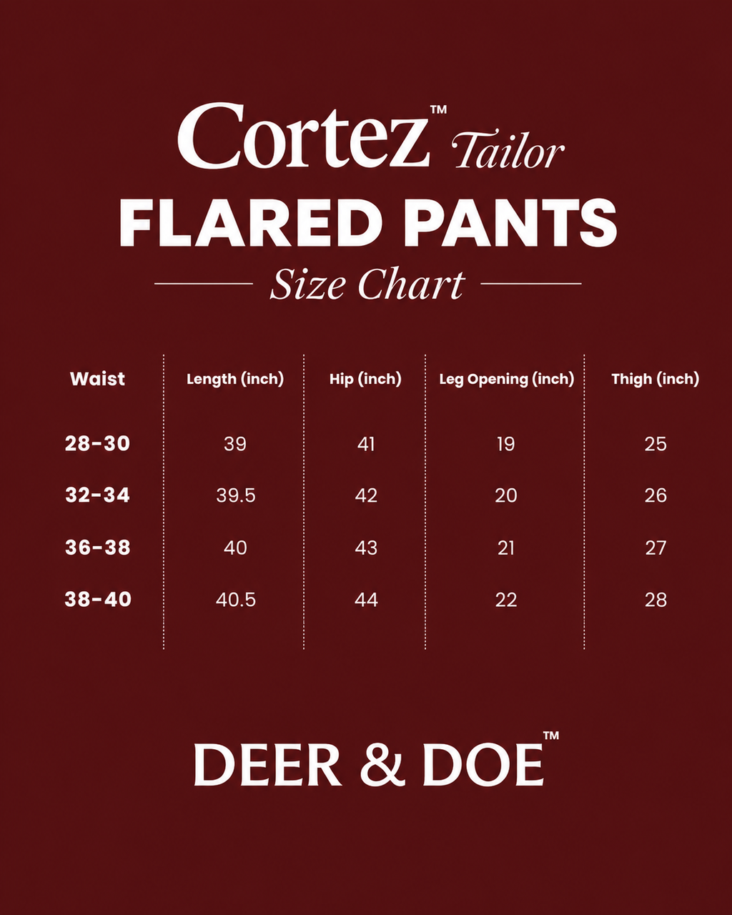 UNISEX CORTEZ TAILORED FLARED PANTS- BLACK (WINTER EDITION)